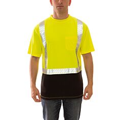 Tingley S74122 Type R Class 2 Premium Short Sleeve T-Shirt Yellow, Size 2X-Large