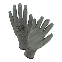 Anchor Brand 6050Xxl Coated Gloves, 2X-Large, Gray