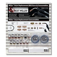 Best Welds Mmdw1 Miller® Style Replacement Mig Guns And Consumables Display
