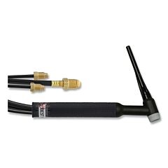 Best Welds 18F25 18F Tig Torch Package, Water Cooled, 350 A, Flex Head, 1-Pc 25 Ft Cable, Vinyl