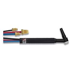 Best Welds 20F25R 20F Tig Torch Package, Water Cooled, 250 A, Flex Head, 25 Ft Cable, Braided Rubber