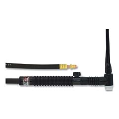 Best Welds 17Fvmt25R 17Fvmt Tig Torch Package, Air Cooled, 150 A, Flex Head With Valve, 1-Pc 25 Ft Cable, Rubber