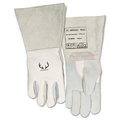 Anchor Brand 42Alrho Quality Welding Gloves, Split Cowhide, Large, Blue, Right Hand