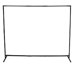 Best Welds Curtainframe Curtain Frame, 6 Ft X 6 Ft Expandable To 6 Ft X 8 Ft, Steel, Black