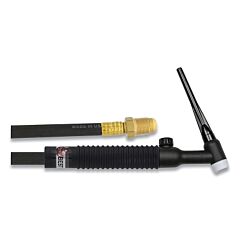 Best Welds 26Fv25R 26Fv Tig Torch Package, Air Cooled, 200 A, Flex Head With Valve, 25 Ft Cable, Rubber