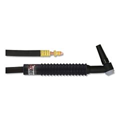 Best Welds 9F25R 9F Tig Torch Package, Air Cooled, 125 A, Flex Head, 1-Pc 25 Ft Cable, Rubber