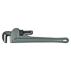 Anchor Brand 1636 Aluminum Pipe Wrench, 36 In, Drop Forged Steel Jaw