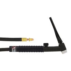 Best Welds 17Fv12R 17Fv Tig Torch Package, Air Cooled, 150 A, Flex Head With Valve, 1-Pc 12.5 Ft Cable, Rubber