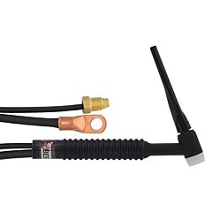 Best Welds 17122 17 Tig Torch Package, Air Cooled, 150 A, Rigid Head, 2-Pc 12.5 Ft Cable, Vinyl