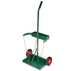 Best Welds Ctr6 Wheeled Cylinder Truck, 8 In X 15-3/4 In Base Plate, 6 In Wheels
