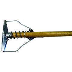 Anchor Brand 10Ms Wet Mop Handle, Wood, 54 In L, Wing Nut Type