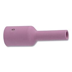 Best Welds 54N17L Alumina Nozzle Tig Cup, 5/16 In, Size 5, For Torch 17, 18, 26, Large Gas Lens Long, 3 In