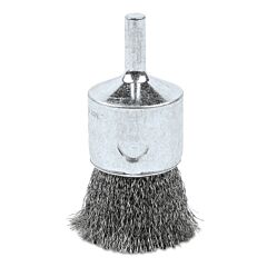 Anchor Brand 90412 Crimped Wire End Brush, Carbon Steel, 3/4 In X 0.01 In