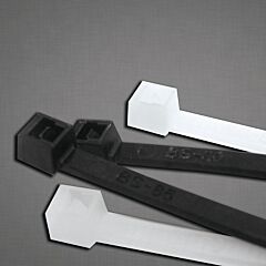Anchor Brand 1450Uvbb Uv Stabilized Cable Ties, 50 Lb Tensile Strength, 14.6 In L, Black, 1,000 Ea/Bag