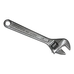 Anchor Brand 1018 Adjustable Wrench, 18 In L, 2-1/16 In Opening, Chrome Plated