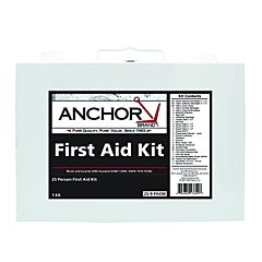 Anchor Brand 825-09-12M 25 Person First Aid Kit, Ansi 2009, Metal Case