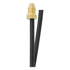 Best Welds 40V75R Tig Gas Hose, For 18 Series Torches, 12.5 Ft, Braided Rubber