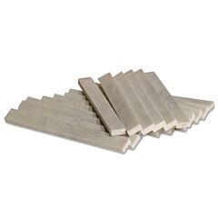 Best Welds St531612 Soapstone, Flat, 1/2 In W X 3/16 In H X 5 In L, White