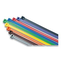 Anchor Brand B5I9M General Purpose Cable Ties, 30 Lb Tensile Strength, 5.7 In L, Natural, 1,000 Ea/Bag