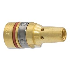 Best Welds 4043M Nozzle Retainer/Diffuser, Brass, Converts Miller® Fastip To Best Welds® Heavy Duty Tip, Tregaskiss® Style