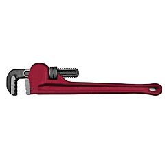 Anchor Brand 1312 Adjustable Pipe Wrench, 15° Head Angle, Drop Forged Steel Jaw, 12 In