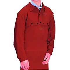 Best Welds Q4 Leather Bibs, 20 In Long, Snaps Closure, One Size Fits Most, Golden Brown