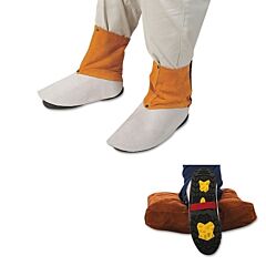 Best Welds Q15 Spats, Leather, Brown, One Size Fits Most