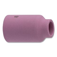 Best Welds 54N14 Alumina Nozzle Tig Cup, 1/2 In, Size 8, For Torch 17, 18, 26, Gas Lens, 1-5/8 In