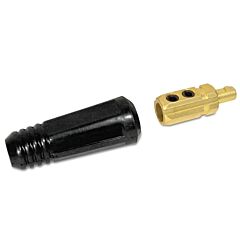 Best Welds Sk95 Dinse Style Cable Plug And Socket, Male, Ball Point Connection, 3/0-4/0 Cap, 2 Ea/Pk