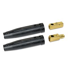 Best Welds 2Mbp Cable Connector, Male/Female, Ball Point Connection, 1/0 To 2/0 Cable Capacity