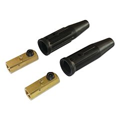 Best Welds Cclc40F Cable Connector, Lc40 Female, Ball Point Connection, 1/0-2/0 Cable Capacity, Poly Bag With Sticker