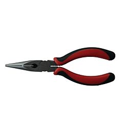Anchor Brand 10206 Solid Joint Long Nose Pliers, Drop Forged Steel, 6 In