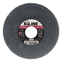 B-Line Abrasives 90927 Straight Resinoid Wheel, 6 In Dia, 1 In Thick, 1 In Arbor, Course Grit, T1