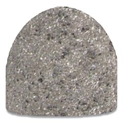B-Line Abrasives 90977 Plug, 1-1/2 In Dia, 2-1/2 In Thick, 3/8 In-24 Arbor, 24 Grit, Alum Oxide, T18R