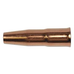 Best Welds 22T37Ss Mig Gun Nozzle, 3/8 In Bore, 1/8 In Recess, Tweco® Style 22, Tapered, Short Stop