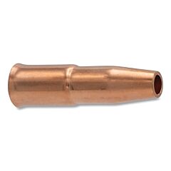 Best Welds 2237Ss Mig Gun Nozzle, 3/8 In Bore, 1/8 In Recess, Tweco® Style 22, Short Stop