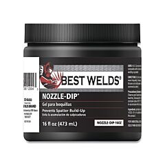 Best Welds 905Nozzledip Nozzle Dip Gel, 16 Oz, Jar, Blue