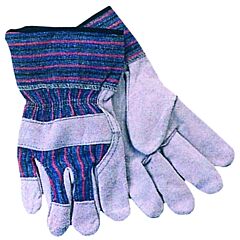 Anchor Brand 1775 Work Gloves, Large, Cowhide, Pearl Gray