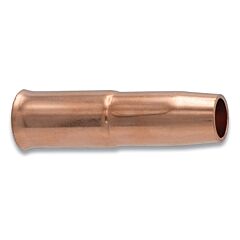 Best Welds 24A62 Mig Gun Nozzle, Adjustable, 5/8 In Bore, Tweco® Style 24A, Copper