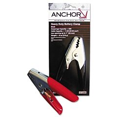 Anchor Brand 67120B Battery Clamp, Vinyl-Insulated, 1-3/0 Awg, 600 A, 1-1/2 In Jaw, Black