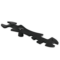 Best Welds W1013 Tank Wrench, Steel, 8-1/2 In Opening, For Regulators/Torches/Acetylene Cylinders, Steel