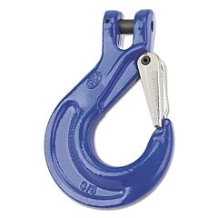 Peerless 8418600 V10 Clevis Sling Hooks With Latch, 1/2 In Chain, 1.89 In Bail, 15,000 Lb Load