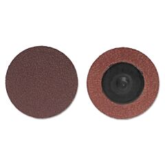 Merit Abrasives 8834164498 Alo Plus Powerlock Cloth Discs-Type Iii, Aluminum Oxide, 3 In Dia., 36 Grit
