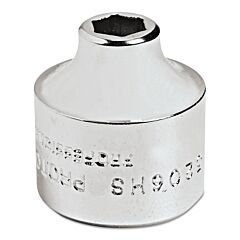Proto® 5210Hs Torqueplus Super Short Sockets, 3/8 In Drive, 5/16 In, 6 Points