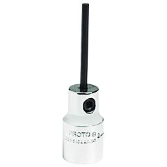 Proto® 4770-2.5M Metric Drive Socket Bits, 1/4 In Drive, 2.5 Mm Tip