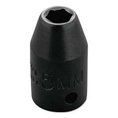 Proto® 6905M Torqueplus Metric Impact Sockets 1/4 In, 1/4 In Drive, 5 Mm, 6 Points