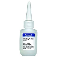 Permatex® 70144 Zipgrip® Gpe 3 Cyanoacrylate Adhesive, 5 Oz, Bottle, Clear