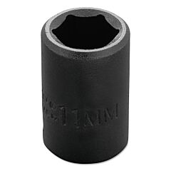 Proto® 7211M Torqueplus Metric Impact Sockets 3/8 In, 3/8 In Drive, 11 Mm, 6 Points