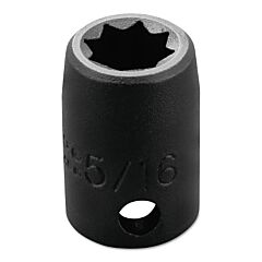 Proto® 7210S Torqueplus Impact Sockets 3/8 In, 3/8" Dr, 5/16 In, 8 Pt