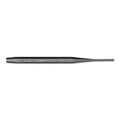 Proto® 48332 Super-Duty Drive Pin Punches, 4 1/2 In, 3/32 In Tip, Tool Steel